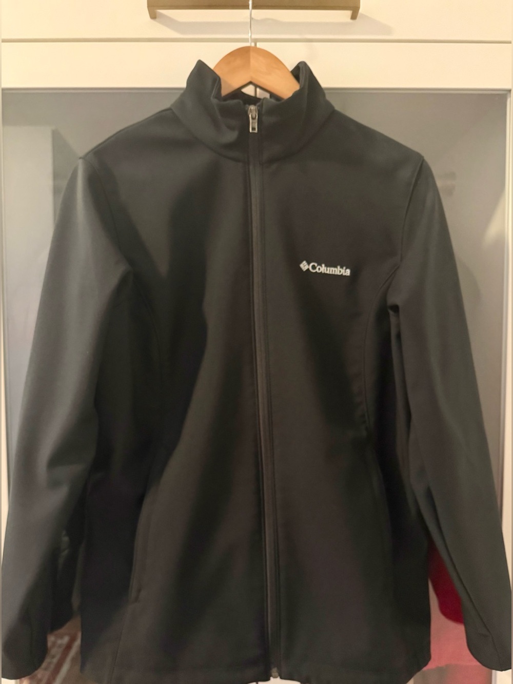 Columbia Women’s Black Fleece-Lined Full Zip Jacket Size L